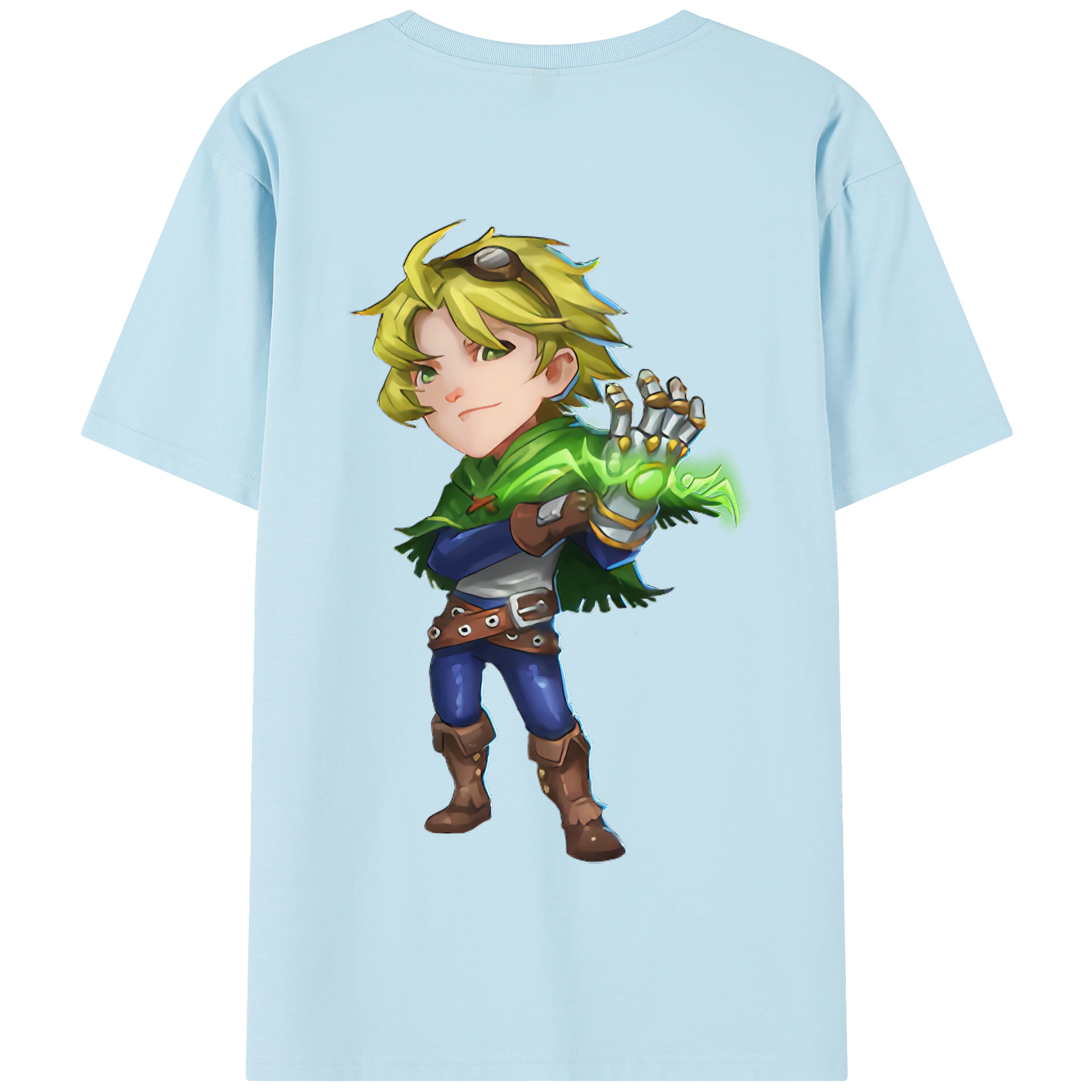 リーグ・オブ・レジェンド League of Legends LOL 綿100％半袖Tシャツ（背面プリント）